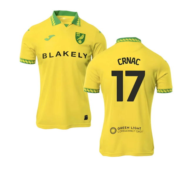 2025-2026 Norwich City Home Kit (Crnac 17)