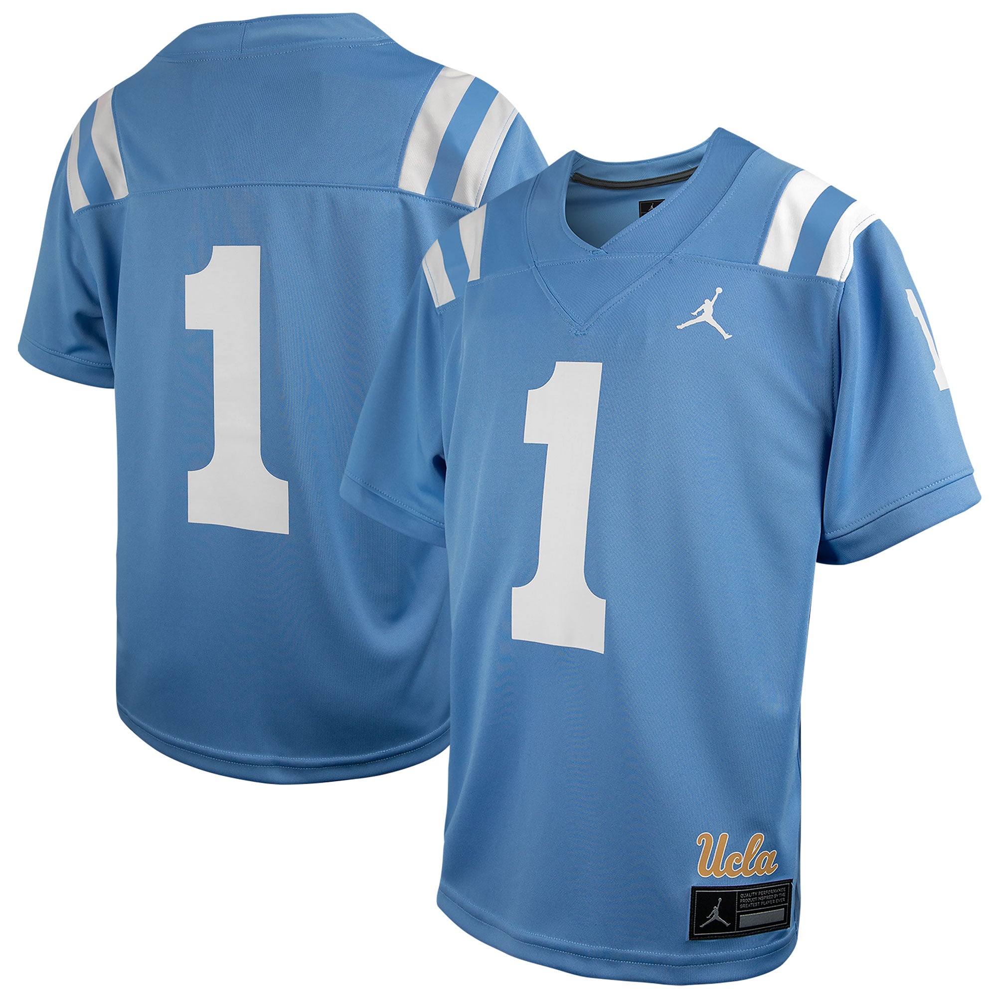 #1 UCLA Bruins Jordan Brand Youth Alternate Game Jersey - C Light Blue