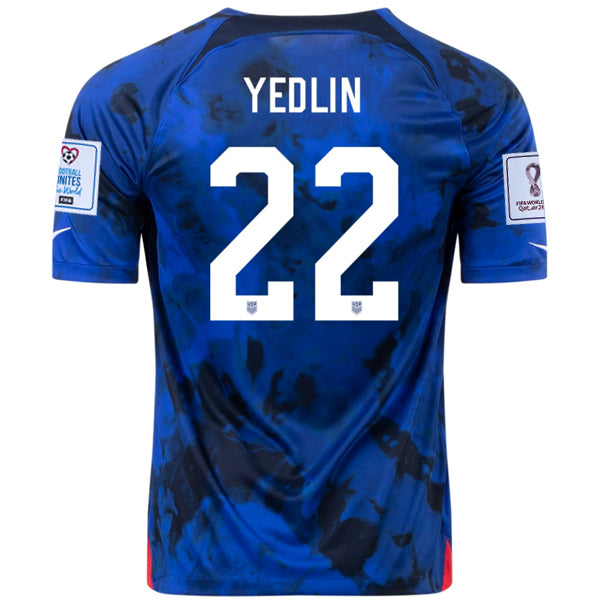 USA 2022-2023 FIFA World Cup Away Shirt –  Match Day Version S