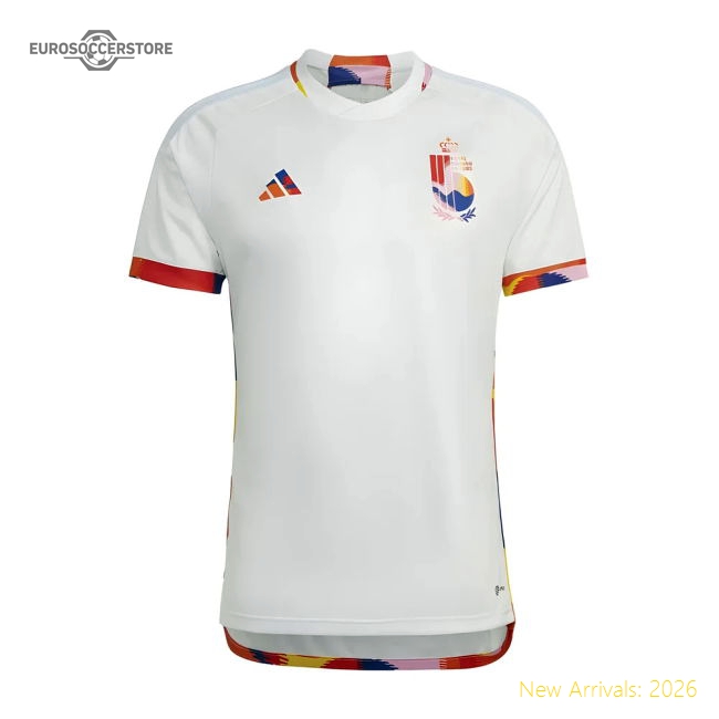 Official Belgium 2022-2023 Away Jersey (bel) Comfort Modern