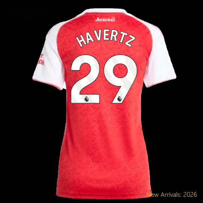 2025-2026 Arsenal Womens Elegant Jersey Havertz Performance Fabric