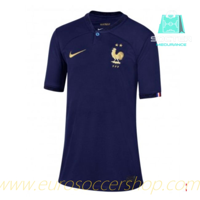 2022-2023 Match Quality France Home Youth Version (Zidane 10)