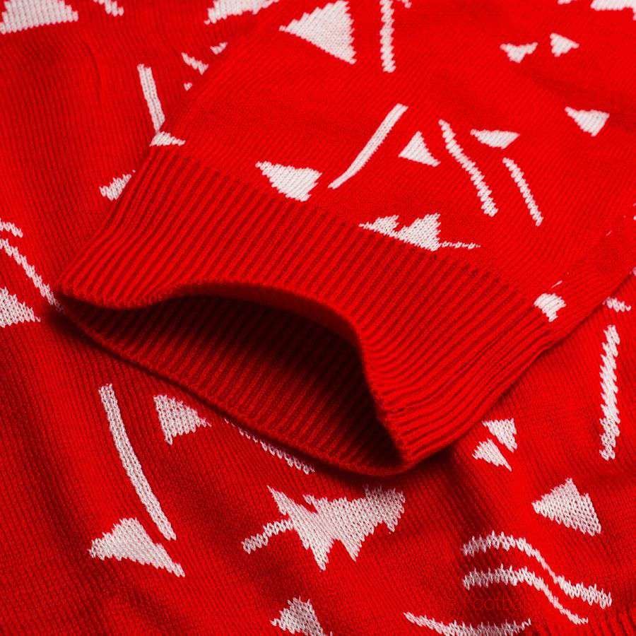 Liverpool Christmas Jumper Retro - Red/White