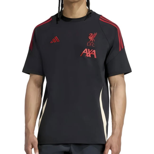 2025-2026 Liverpool Training Tee (Black)