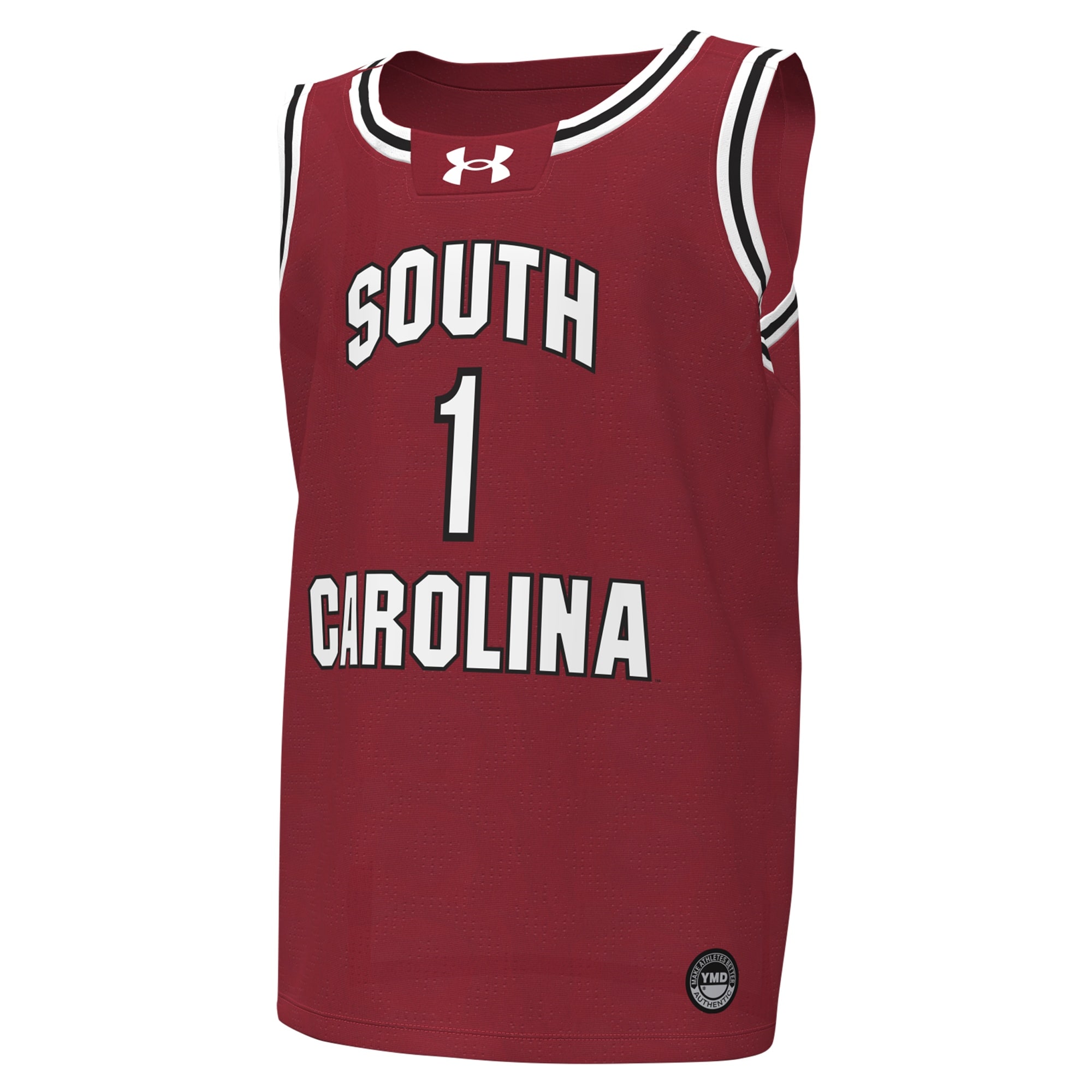 [DDG] #1South Carolina Gamecocks Youth Replica Basketball Jersey - Garnet