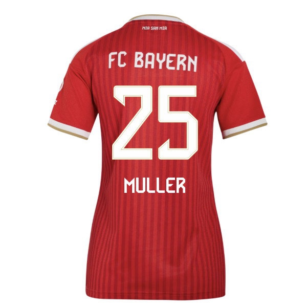 [JED] 2026-2027 Bayern Munich Home Shirt (Womens) (Muller 25)