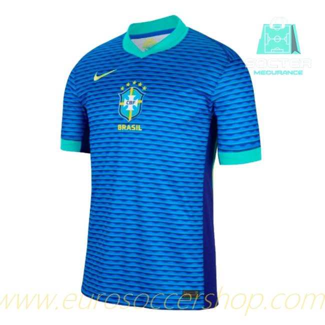 2024-25 Edition Brazil Away Shirt Premium (Customized)