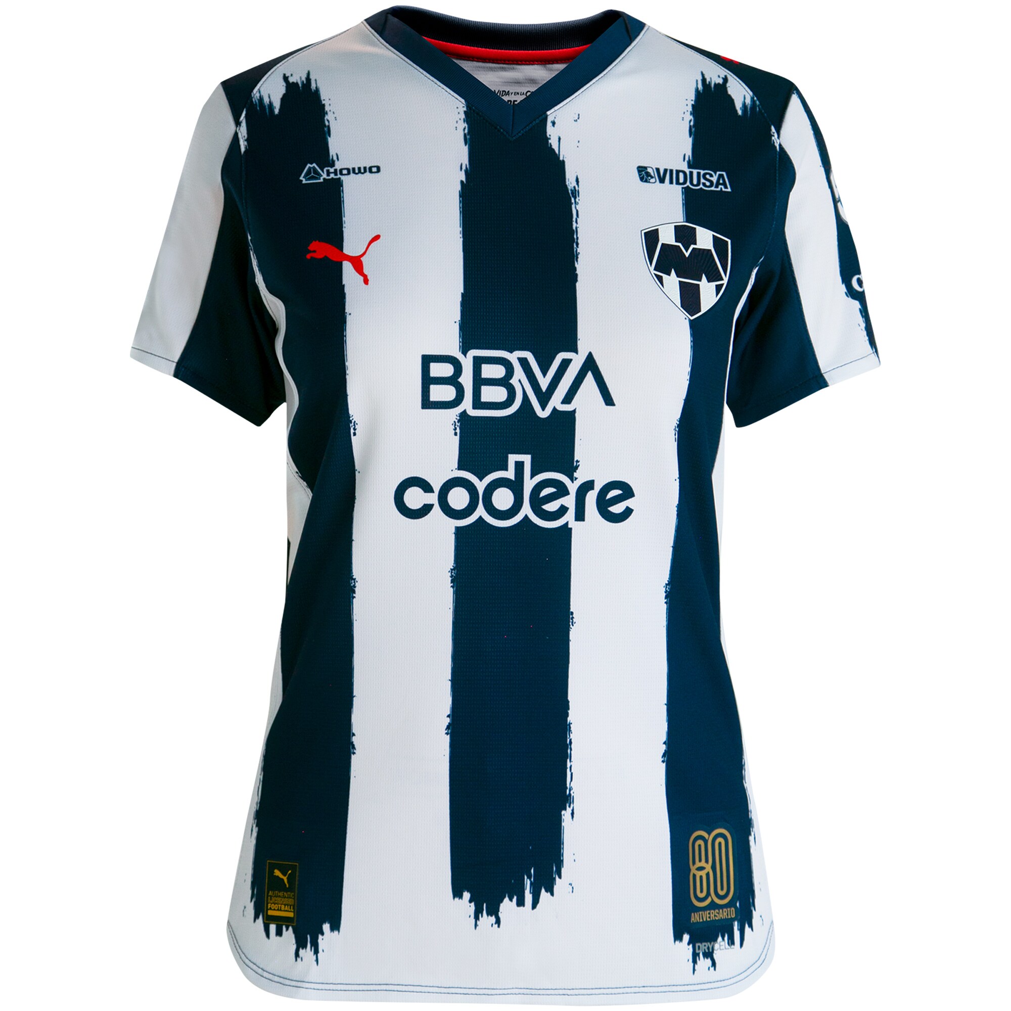 [SJH] CF Monterrey Women's 2025/26 Home 80th Anniversary Replica Jersey - Navy