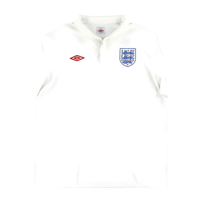 Authentic England 2010-12 Home Breathable Lightweight Athletic