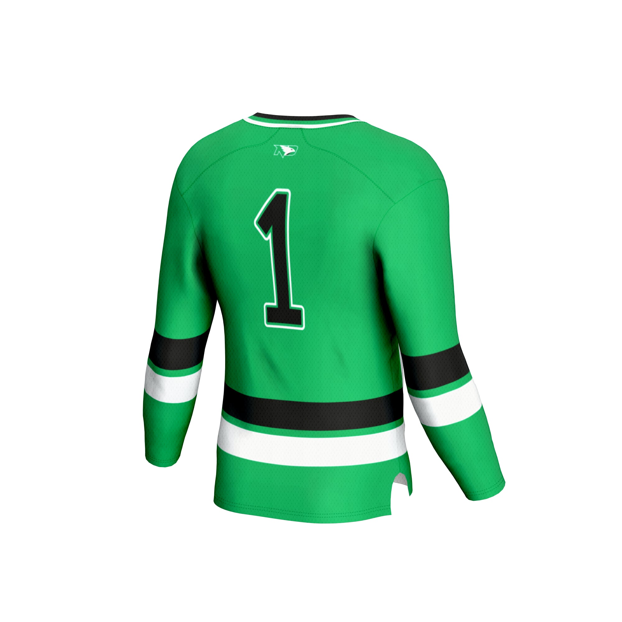 North Dakota Youth Lightweight Women's Hockey Team Fashion Jersey - Kelly Green