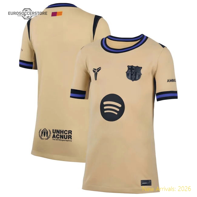 Barcelona Away Kit 2025-2026 Fan Collection Jersey