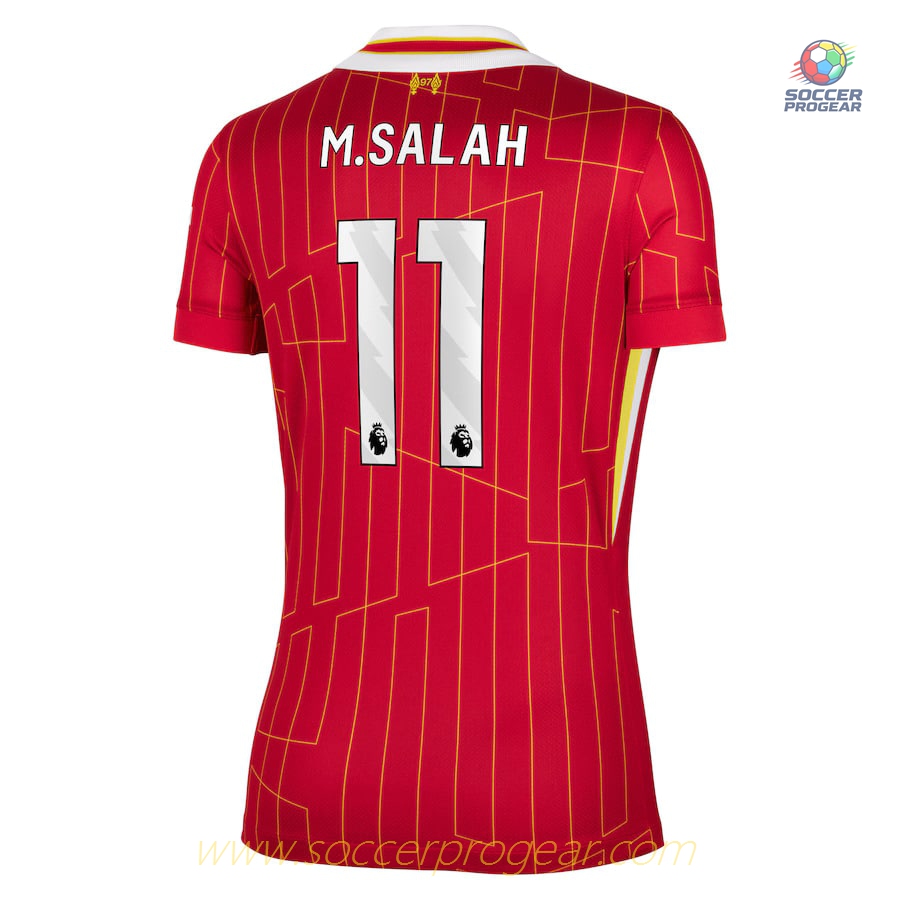 Liverpool Home Team Football Jersey 2024/25 Collection Ladies Salah