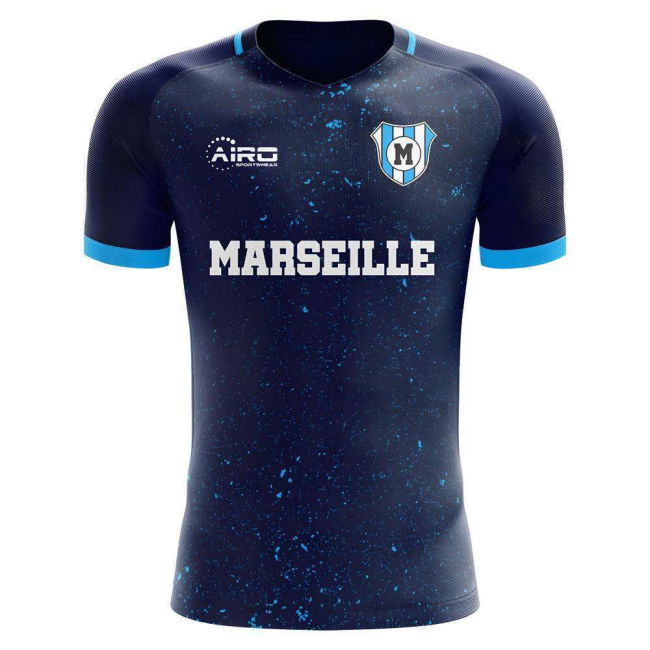 Marseille Third 2025-2026 - durable tee unique v4.334 matchday
