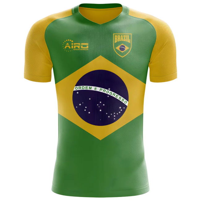 Brazil 2025-2026 Flag Shirt - (Female