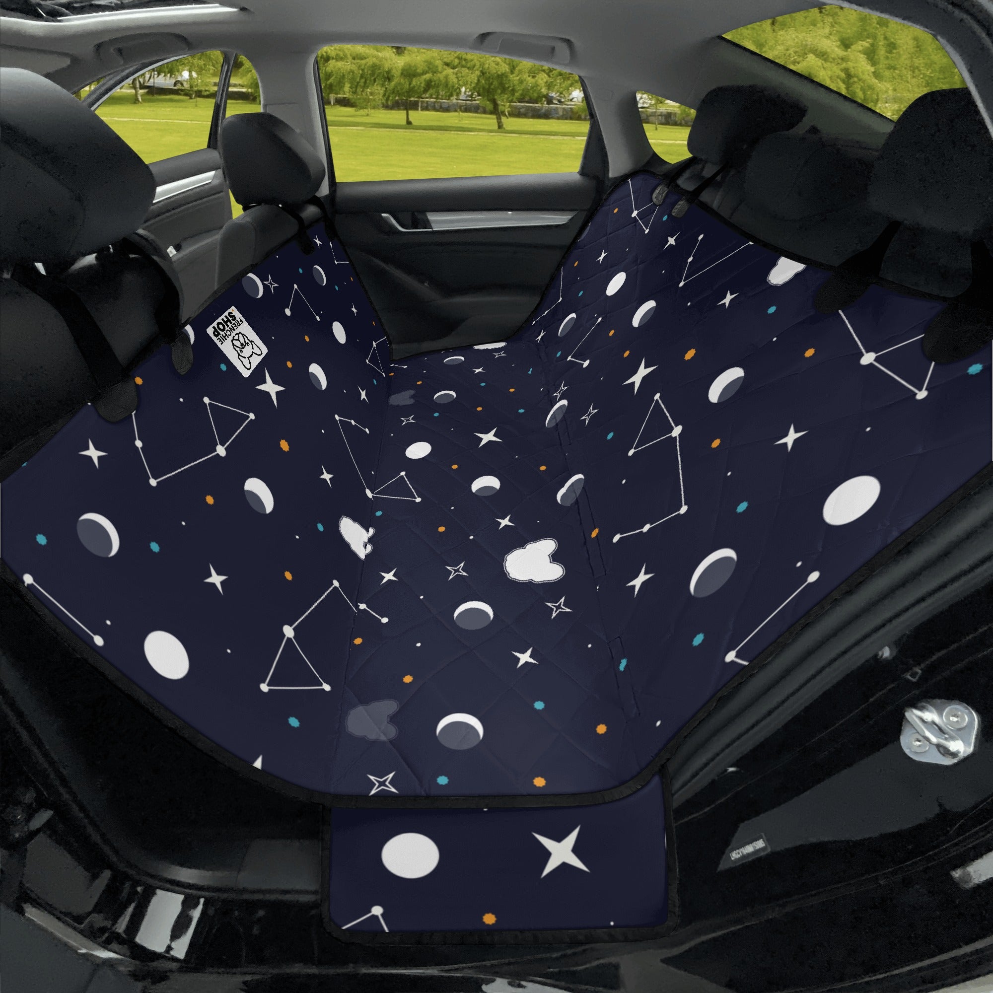 Culture-Inspired Devan - Car Pet Seat Covers For French Bulldog for Home