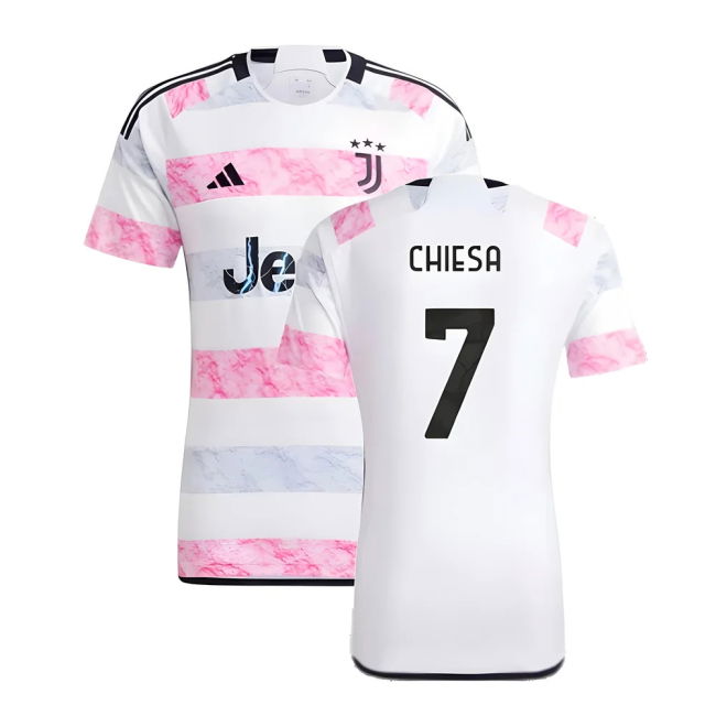 Professional Style Juventus Away Pro Shirt 2023-2024 (CHIESA 7)