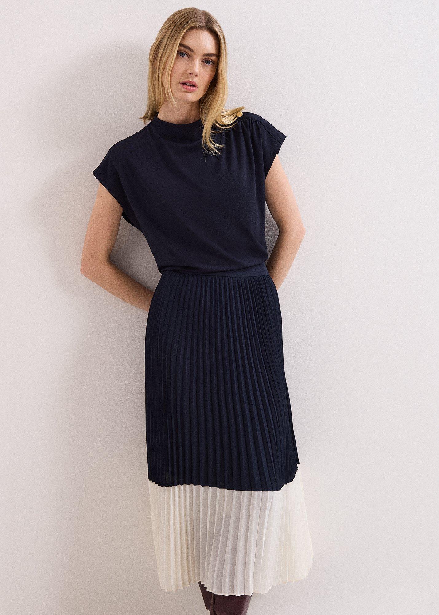Petite Eleanor Colour Block Skirt