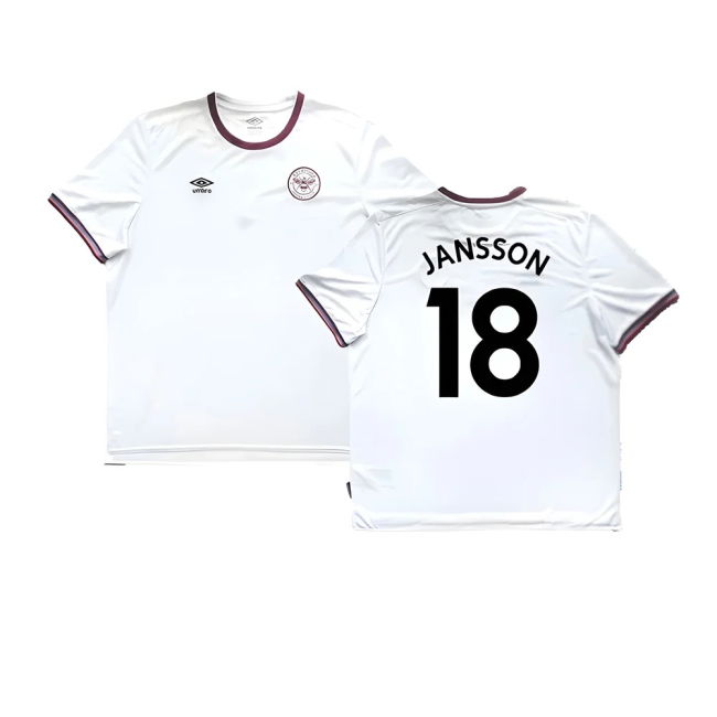Verified Brentford 2021-22 Third Shirt ((Excellent) 3XL) (JANSSON 18)
