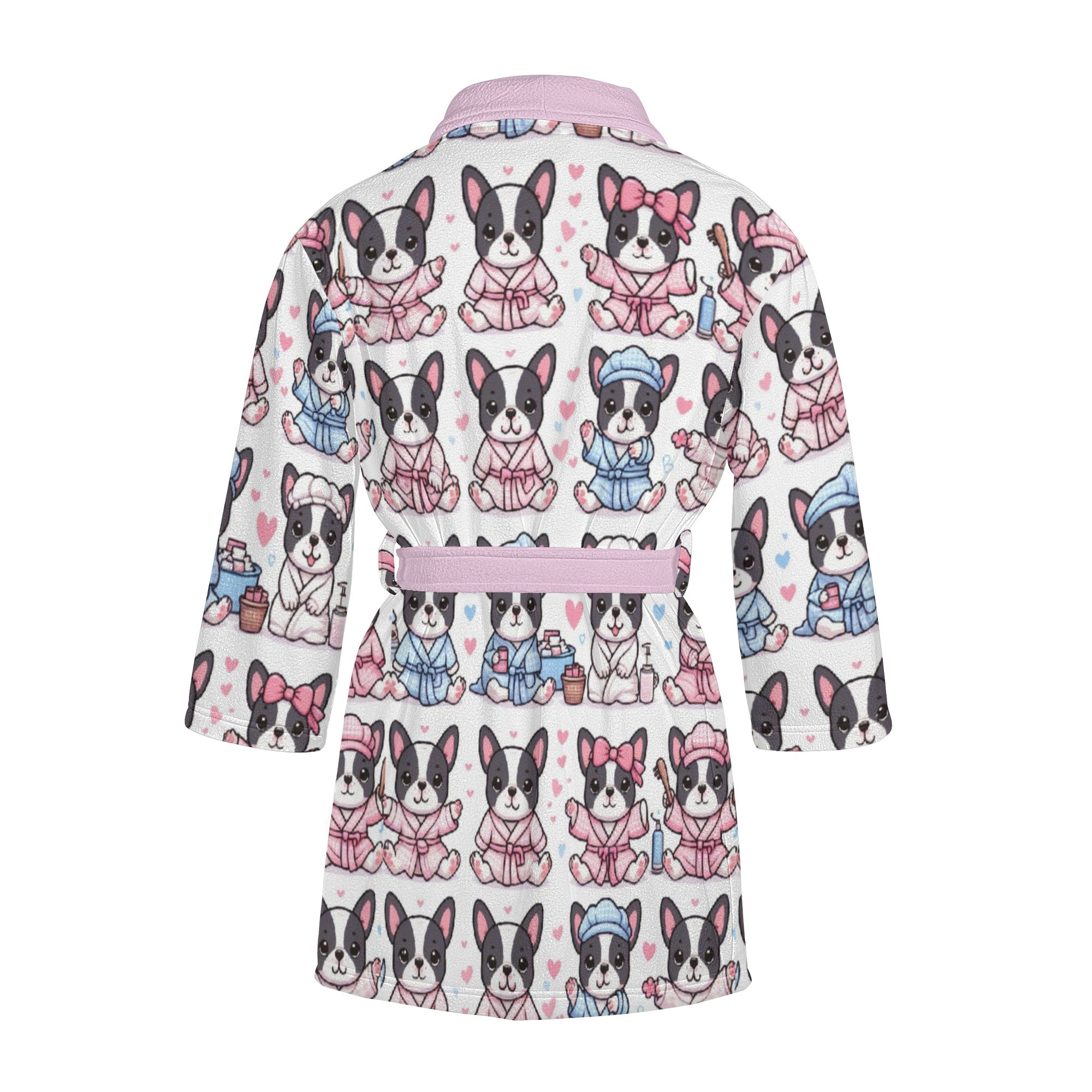 Frenchie Premium Kona - Breed-specific Women Bathrobe Pet Gear