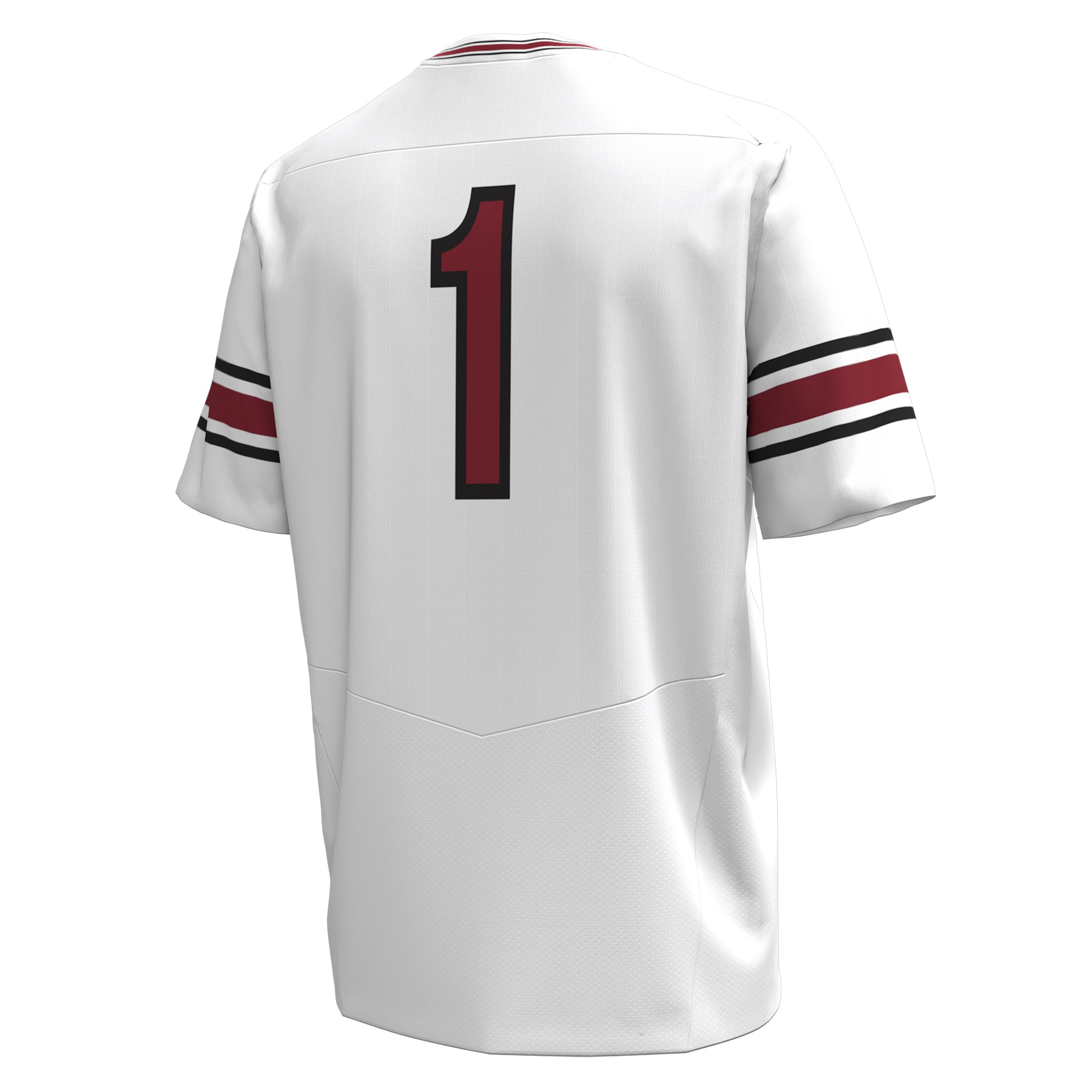 #1 South Carolina Gamecocks Replica Football Jersey - White