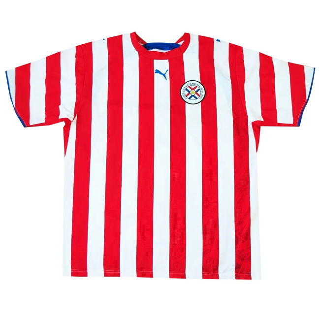 Genuine 2006-2007 Paraguay CONMEBOL Home Kit