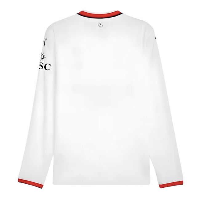 2024-2025 AC Milan Away Long Sleeve Shirt