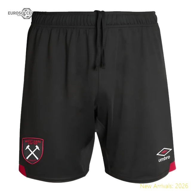 2024-2025 West Ham Away Shorts (Black) - Kids