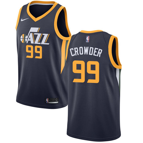 Superior Jazz #99 Jae Crowder 2024 Icon NBA Swingman Jersey Green -