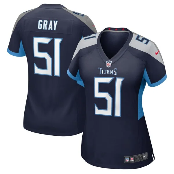 None Game NFL Jersey - Navy | Elite Football Apparel | NFL Football