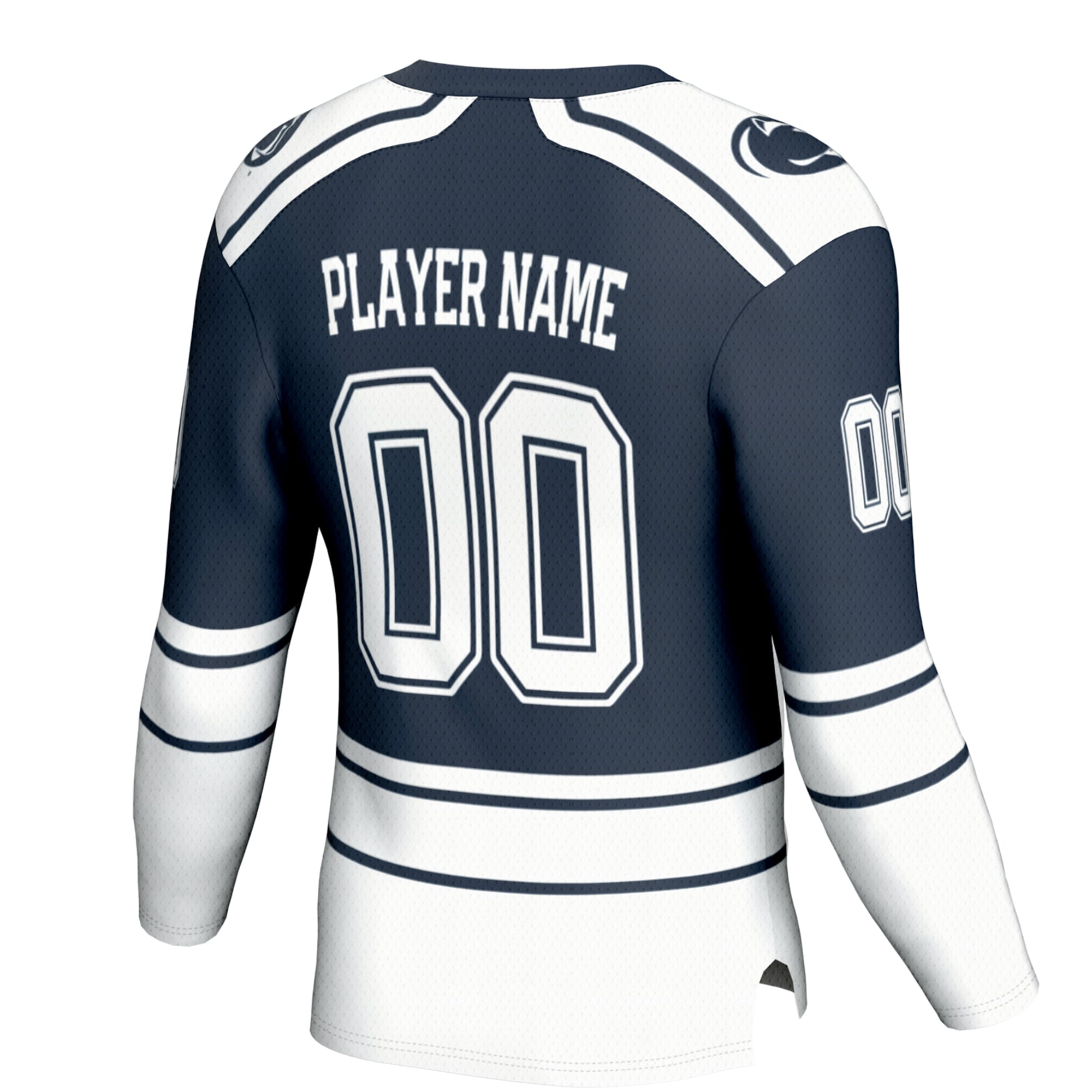 [NJP] Penn State Nittany Lions GameDay Greats Youth NIL Pick-A-Player Men's Ice Hockey Fashion Jersey - Navy