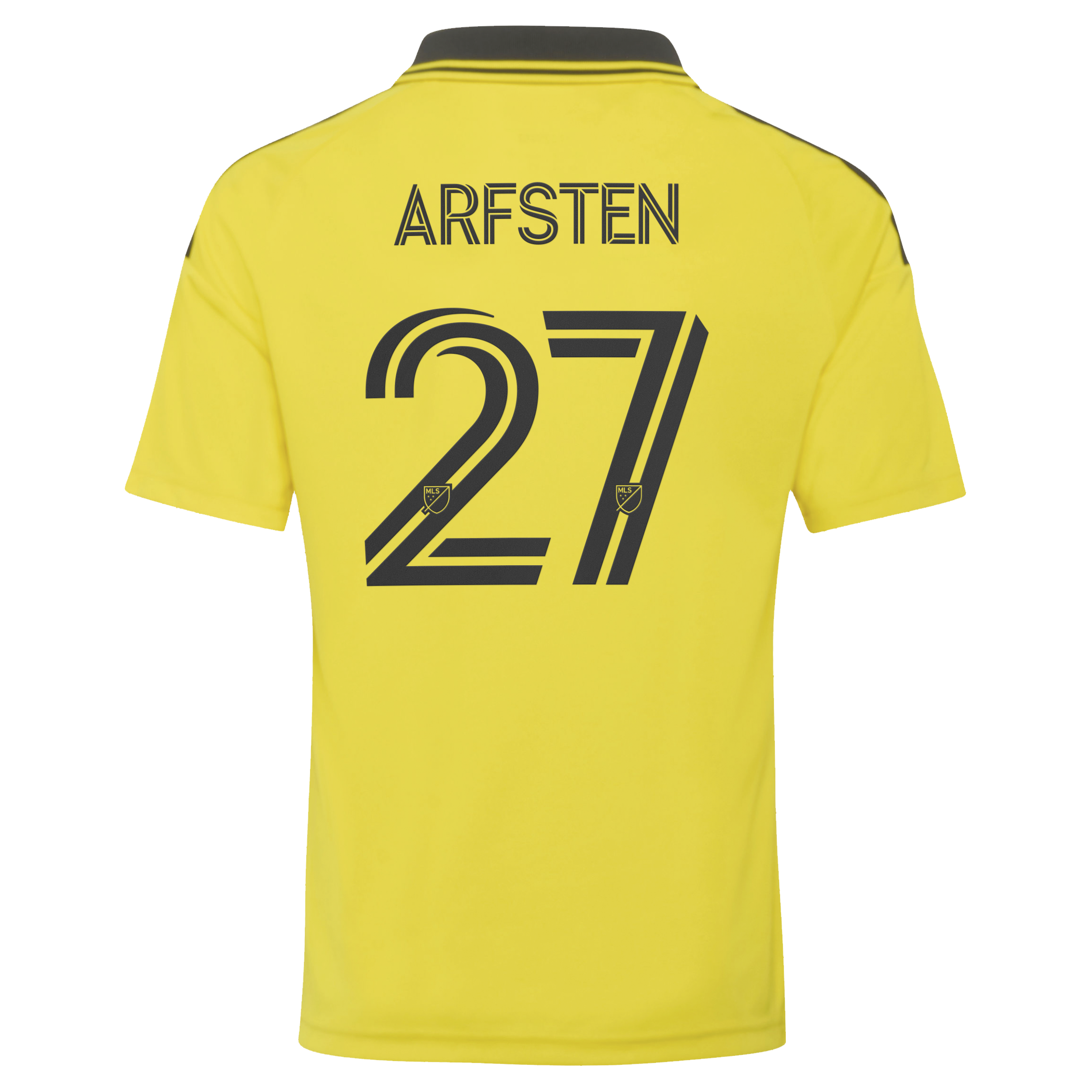 [SJH] Maximilian Arfsten Columbus Crew Youth 2026 The Crafted for Excellence Kit Replica Jersey - Yellow