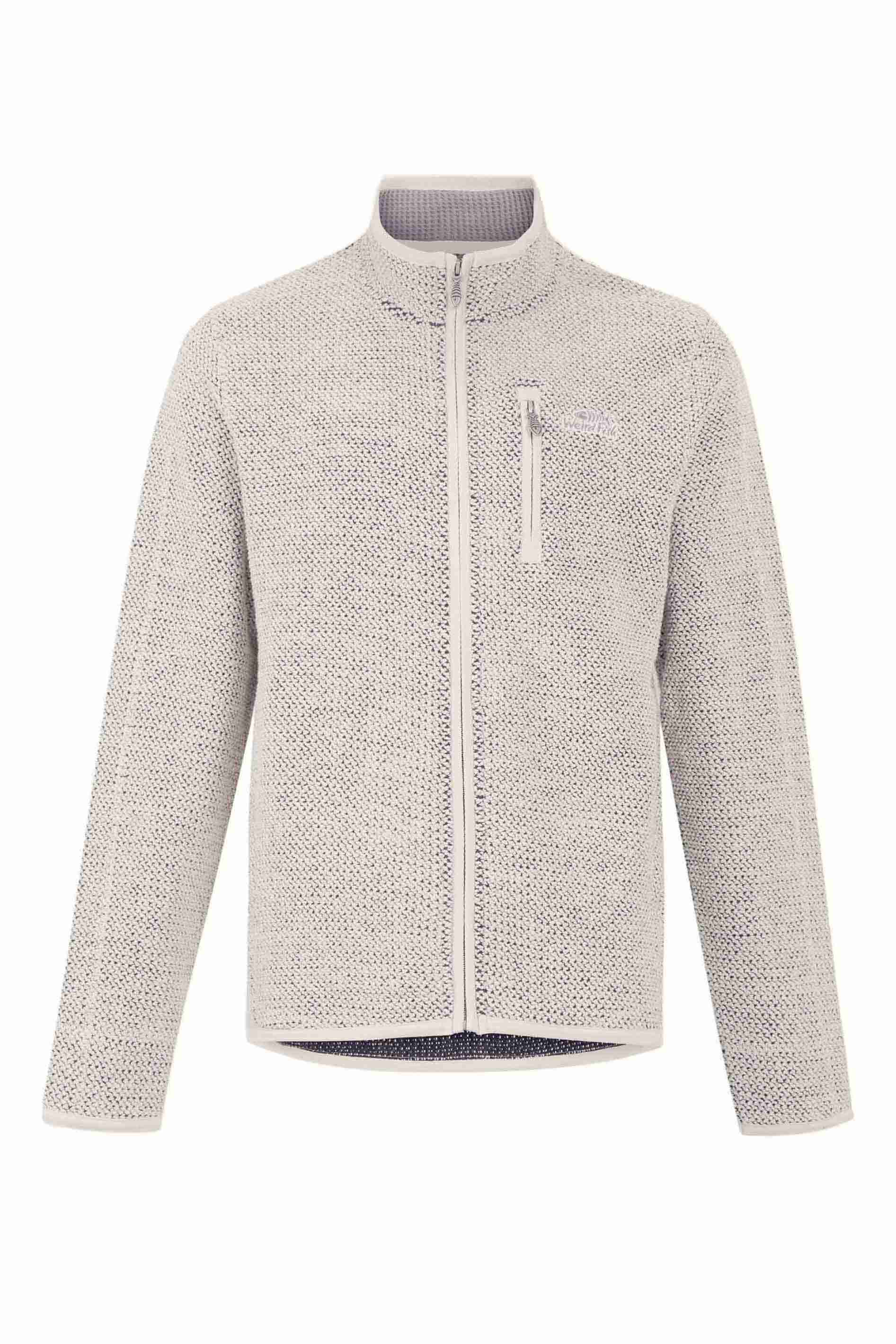 Transom Full Zip Macaroni Sweatshirt Ecru
