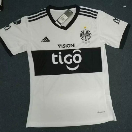 Premium Official Club Olimpia Away 201718 Soccer Jersey Shirt