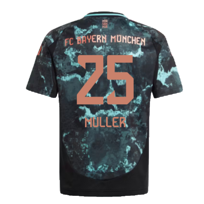 2024-2025 Bayern Munich Away Retro Shirt - Kids (Muller 25)