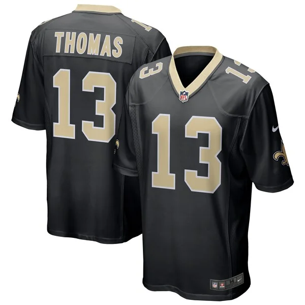New Orleans Saints Game NFL Jersey - Black | Durable Football Apparel