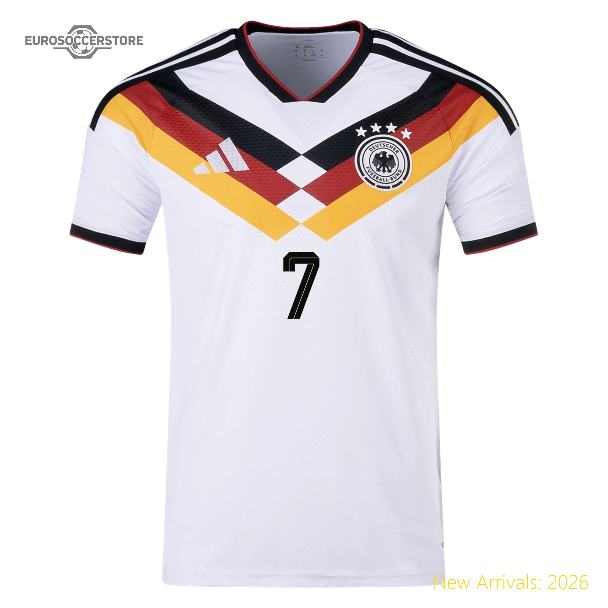 Stylish Premium-quality Ger Men Superstar Home Jersey 2026