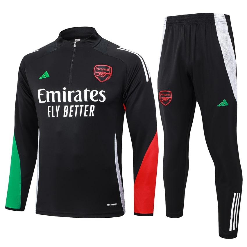 Arsenal Training Tracksuit 2024 2025 Black