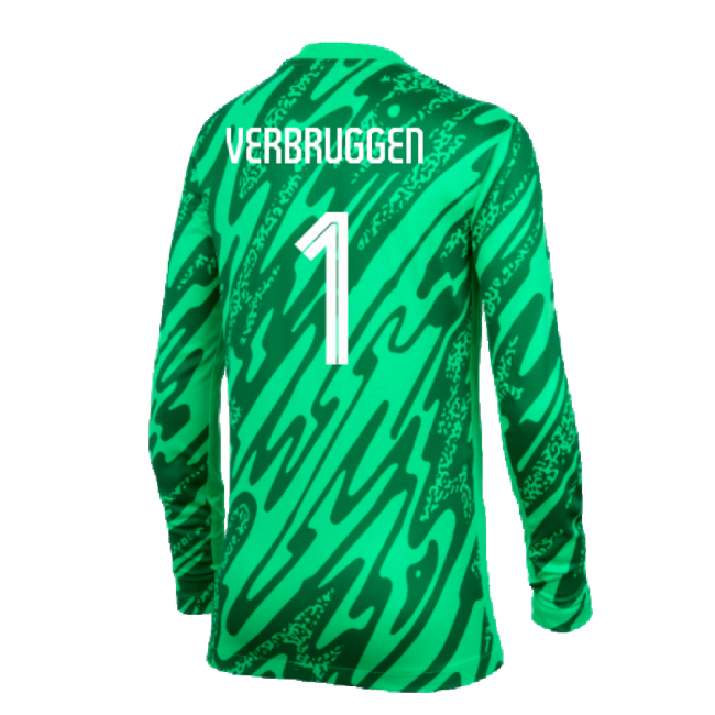 Kids Verbruggen 1 New Lightweight Netherlands Home Match Shirt