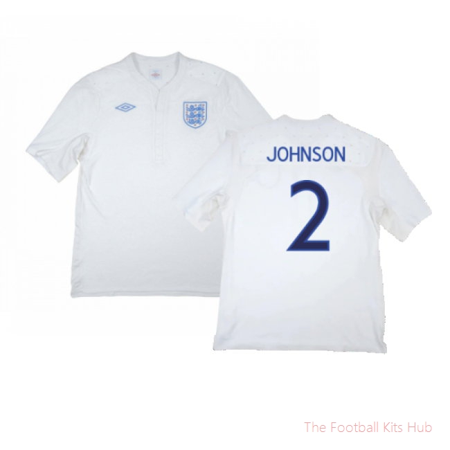 England 2009-10 Home Shirt (XXXL) (Fair) (Johnson 2)