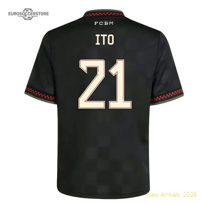 Pro Third Bayern Munich Kids) (ito Jersey Comfortable Breathable
