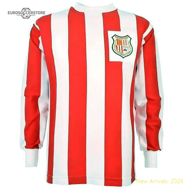 Luxury Brentford 1971-1973 Retro Football Shirt - Excellent Value