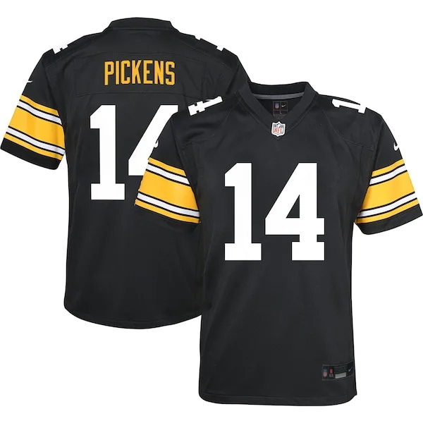 Pro-Level PIT Steelers Game Jersey - Black | NFL Fan Apparel