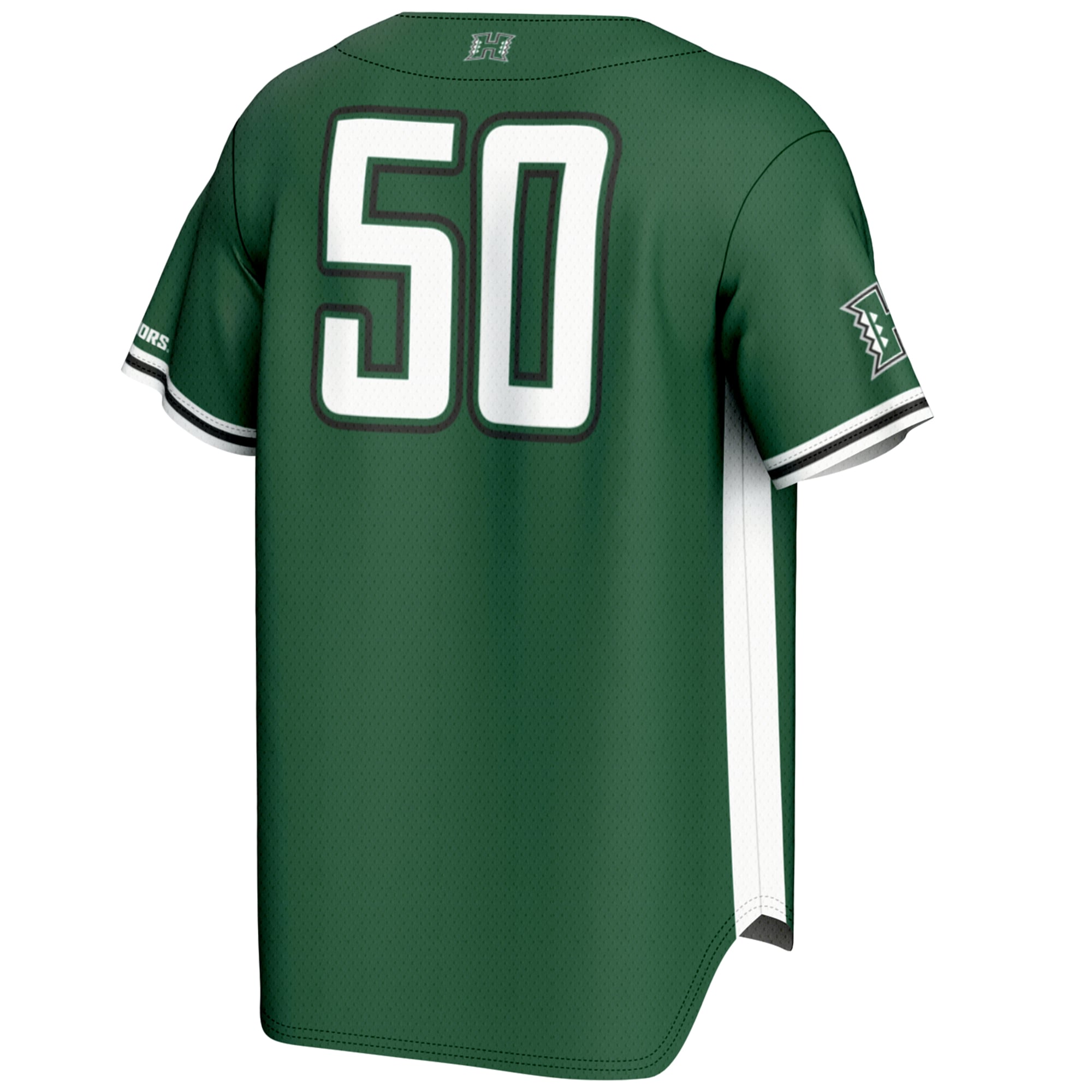 #1 Hawaii Rainbow Warriors GameDay Greats Lightweight Baseball Jersey - Green
