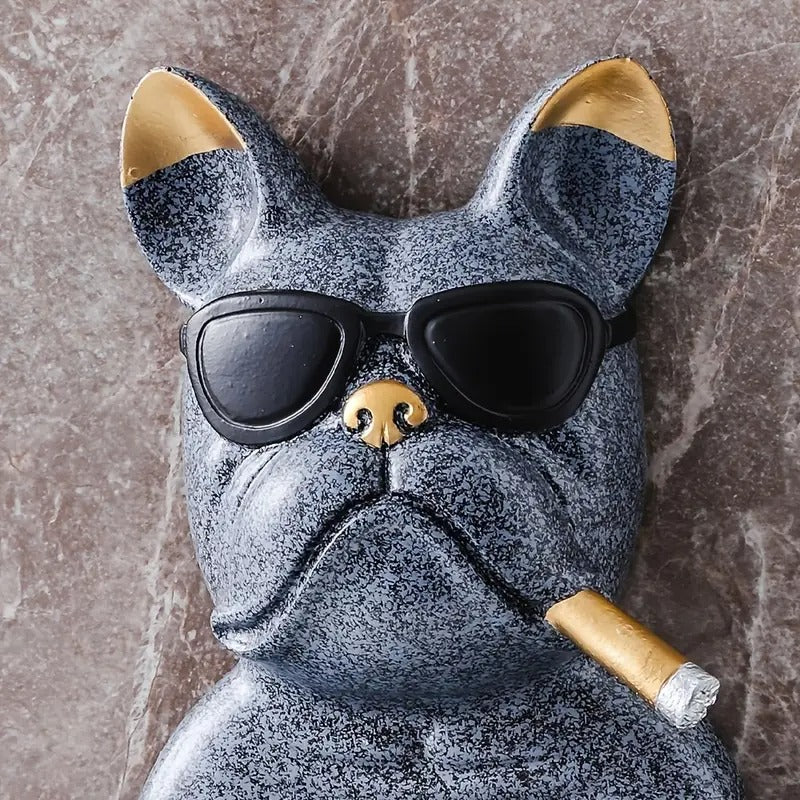 French Bulldog Swagroll Frenchie Toilet Paper Holder – Funny Resin