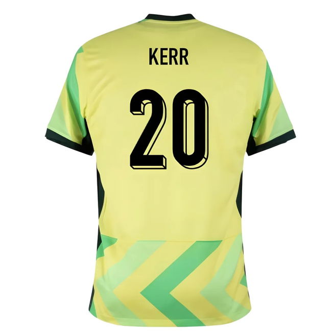 World 2025-2026 Australia Home Shirt (Kerr 20) Quality Championship