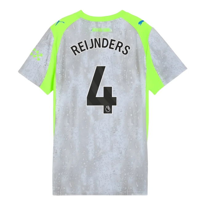 Man City Soccer Jerseys 2025-2026 Third Jersey - Womens