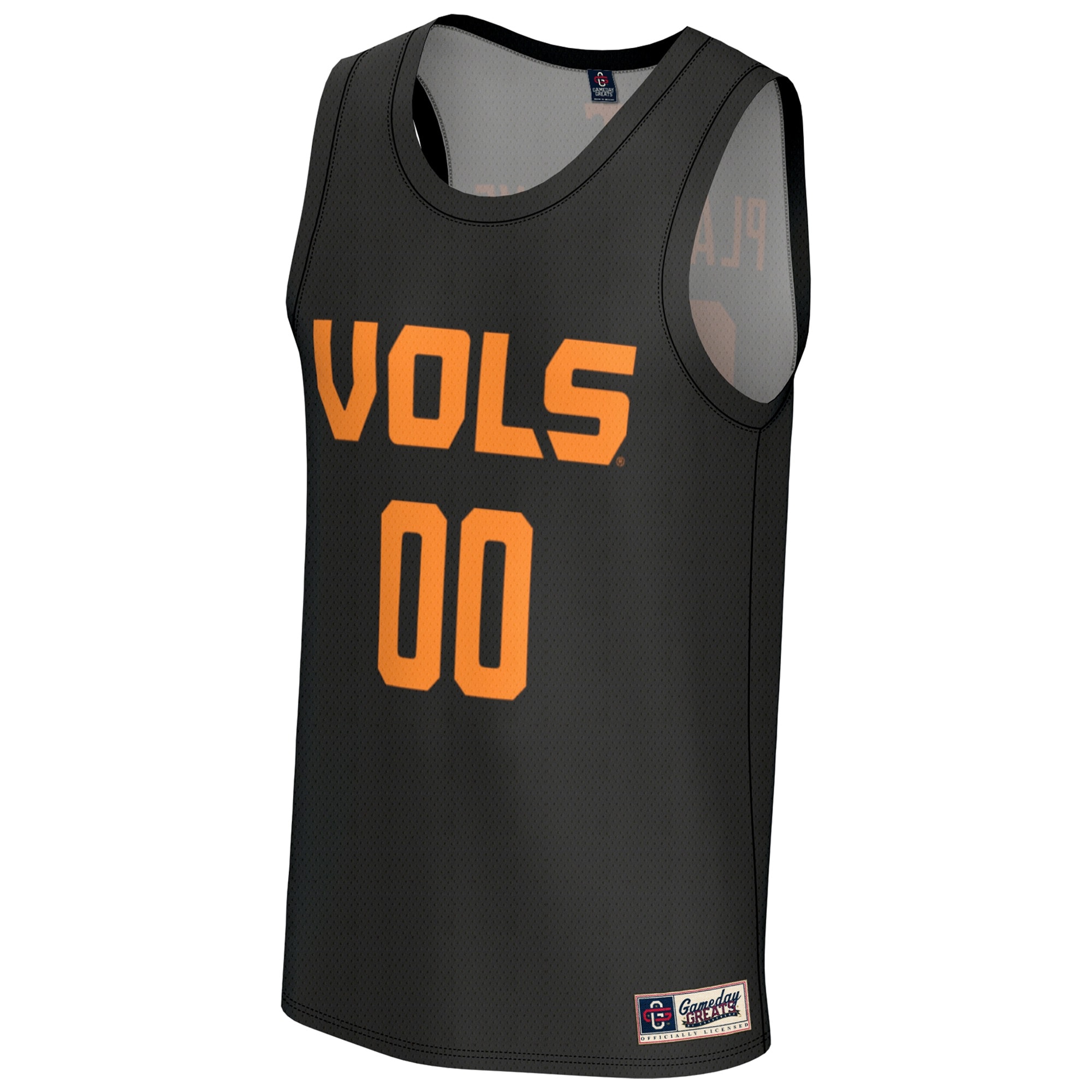 [DDG] Tennessee Volunteers GameDay Greats Youth Lightweight Collegiate Basketball NIL Fashion Jersey - Black