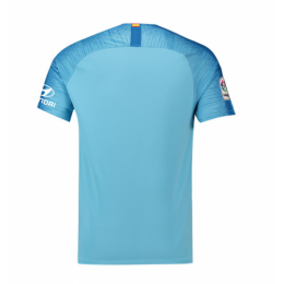 Advanced Fabric 18-19 Atletico Madrid Away Blue Soccer Jersey Shirt