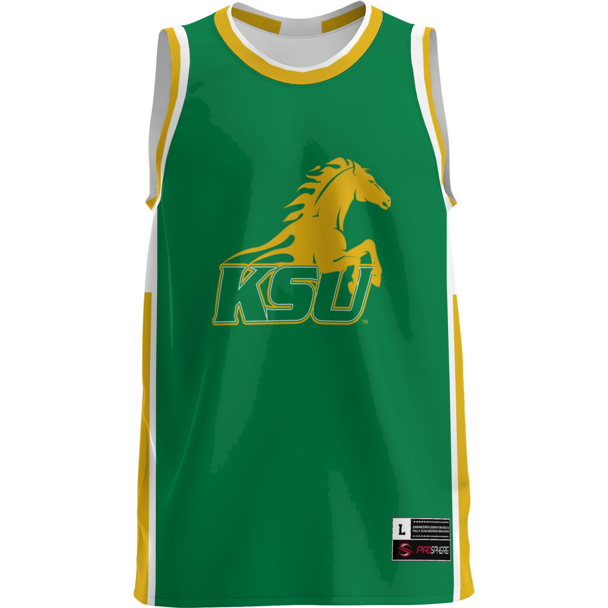 [DDG] Kentucky State Thorobreds GameDay Greats Lightweight Basketball Jersey - Green