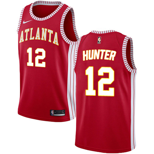Red ATL Atlanta Hawks #12 Nike High-Quality Jersey Premium Quality
